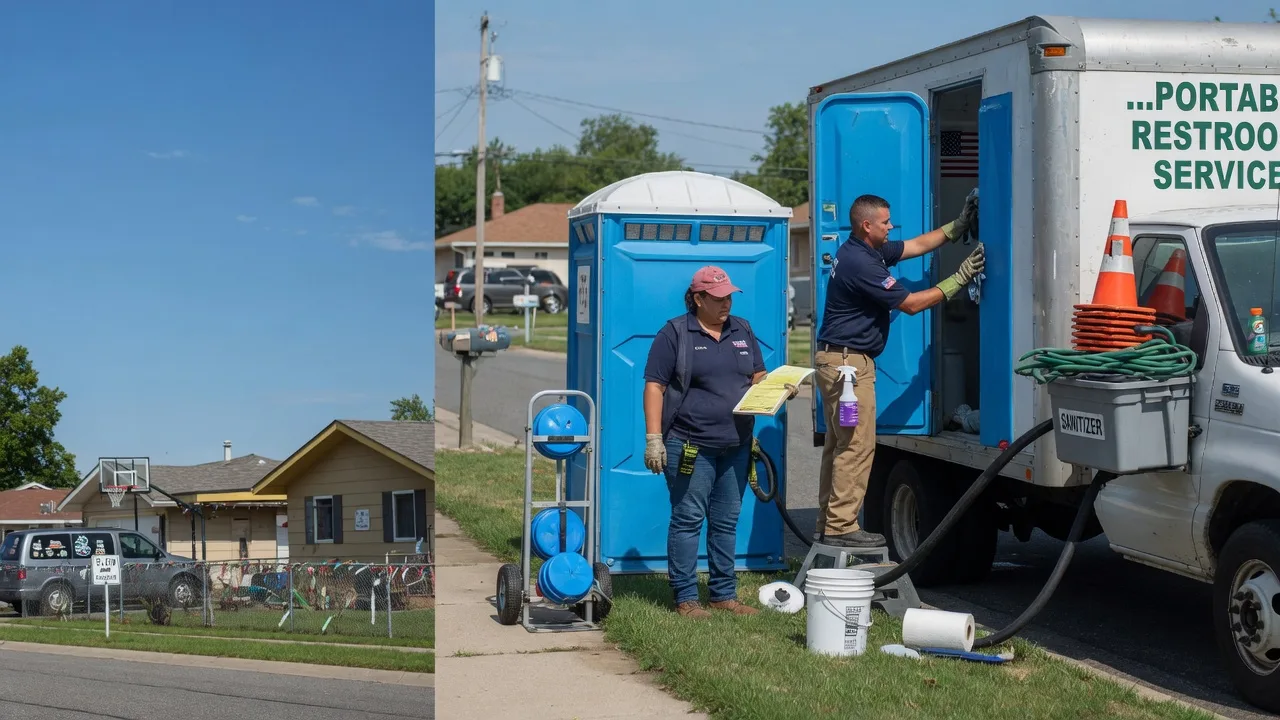 Portable Toilet Rental in Chenoa, IL near me